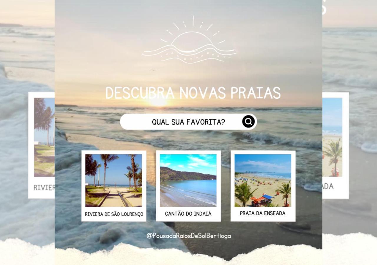 Pousada Raios De Sol Indaia Bertioga Kültér fotó